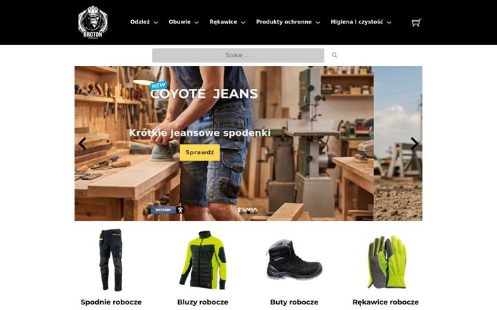 Screenshot of broton.pl