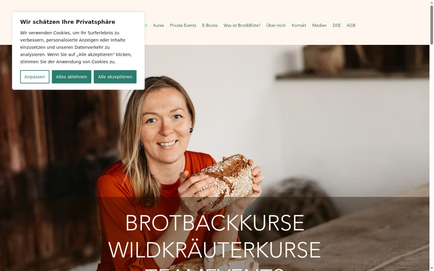 Sutikimo reklamjuostės, rodytos prieš bet kokią sąveiką, ekrano kopija
