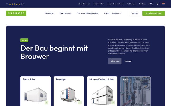 Screenshot of brouwer-group.de