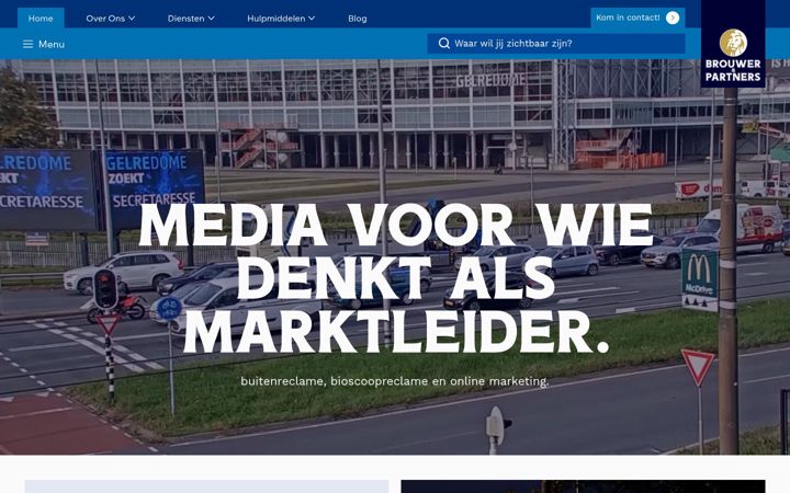 Captură de ecran a brouwerenpartners.nl