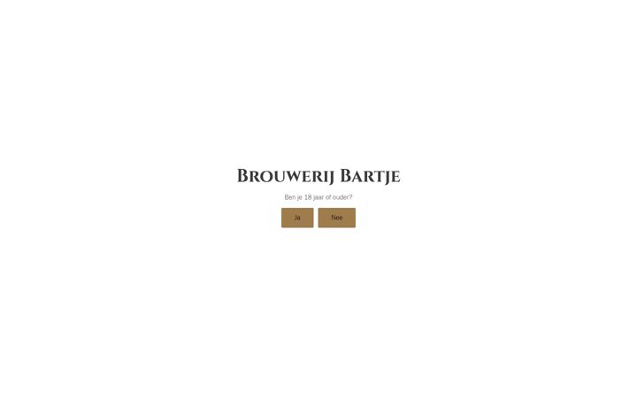 Captură de ecran a brouwerijbartje.nl