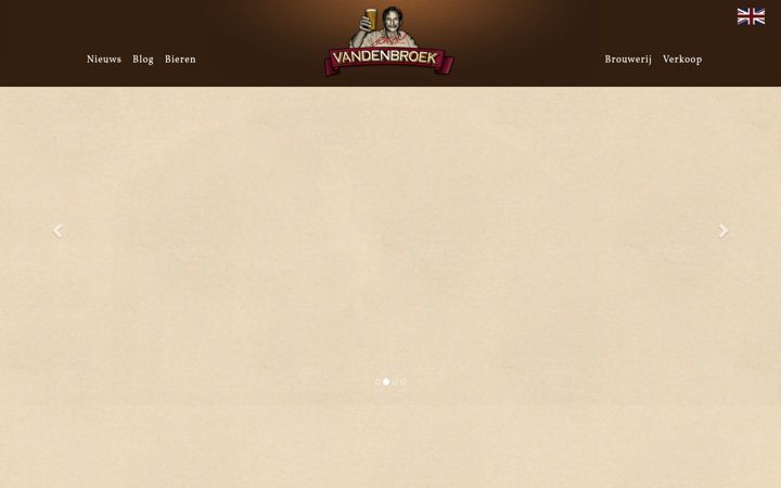 Screenshot of brouwerijvandenbroek.com