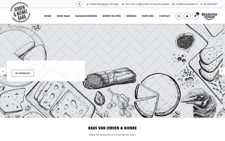 Screenshot of brouwerkaas.nl