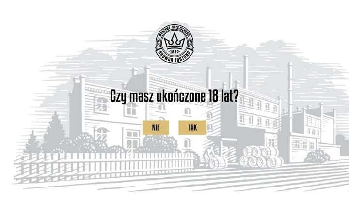 Ekraanipilt saidist browarfortuna.pl