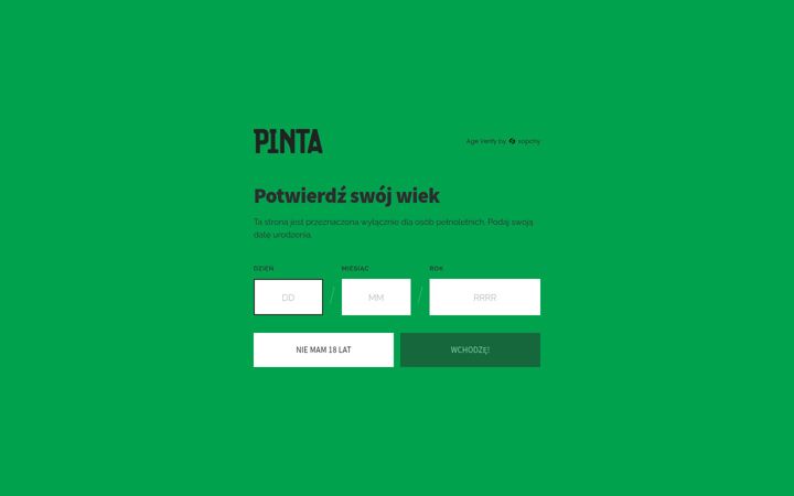 Screenshot of browarpinta.pl