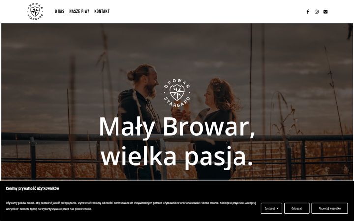 Screenshot of browarstargard.pl