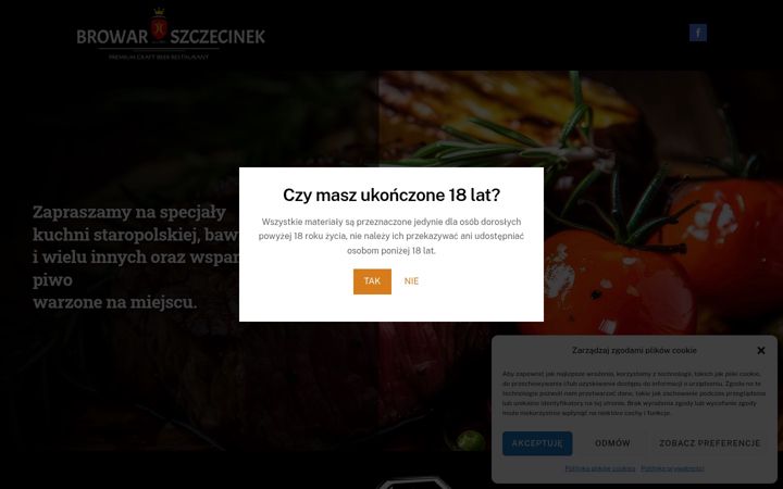 Screenshot of browarszczecinek.pl