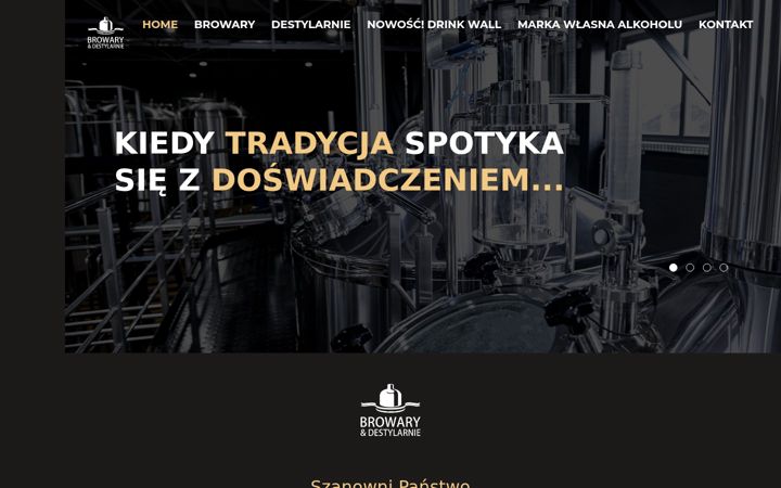 Screenshot of browary-destylarnie.pl