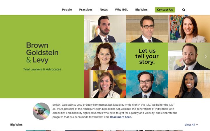 Screenshot of browngold.com