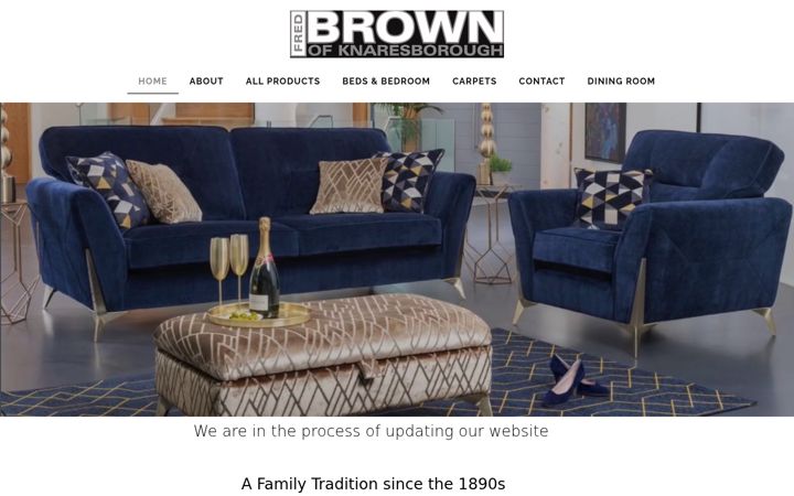 Screenshot of brownsfurniture.net
