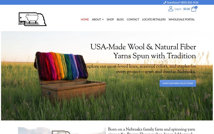 Screenshot of brownsheep.com