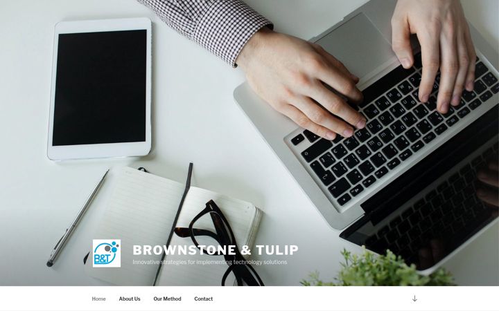 Screenshot of brownstonetulip.com