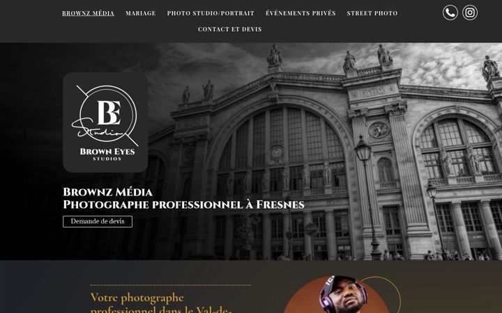 Screenshot of brownzmedia.fr