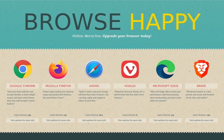 browsehappy.com
