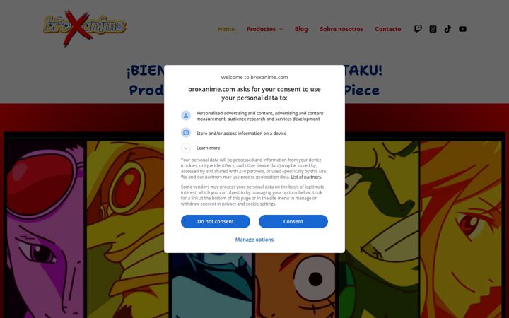 Screenshot of broxanime.com