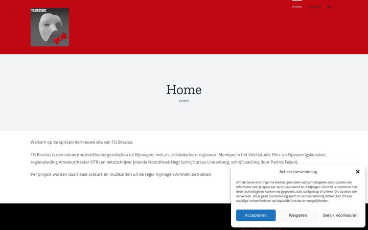 Screenshot of brozius.eu