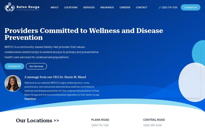 Screenshot of brpcc.org