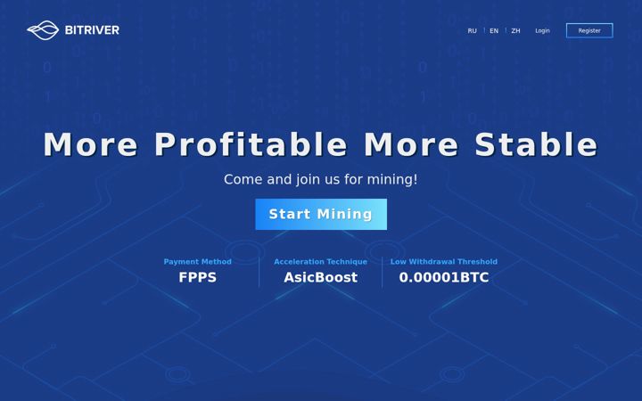 Screenshot of brpool.cc