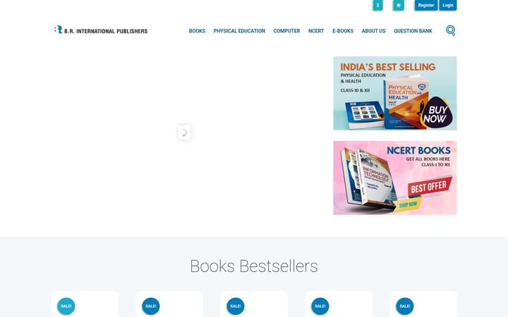 Screenshot of brpublisher.com