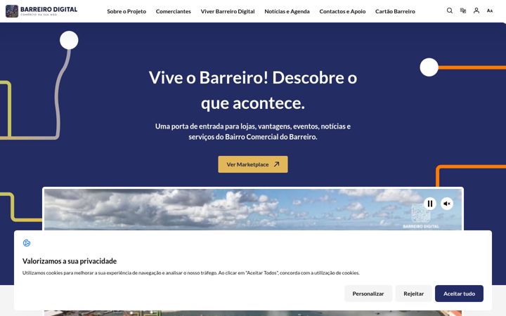 Screenshot of brrbairrodigital.pt