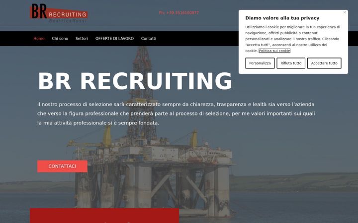 Screenshot of brrecruiting.it