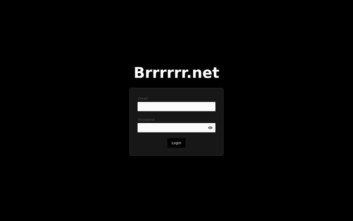 Screenshot of brrrrrr.net