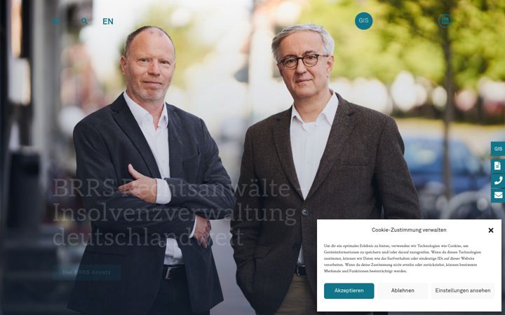 Екранна снимка на brrs-rechtsanwaelte.de