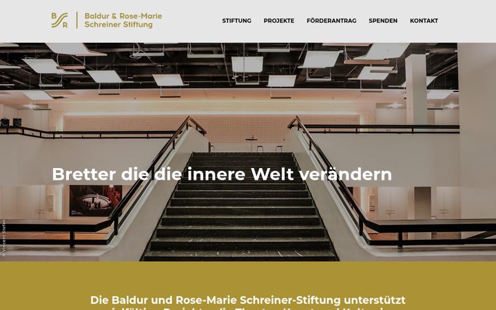 Screenshot of brs-stiftung.de