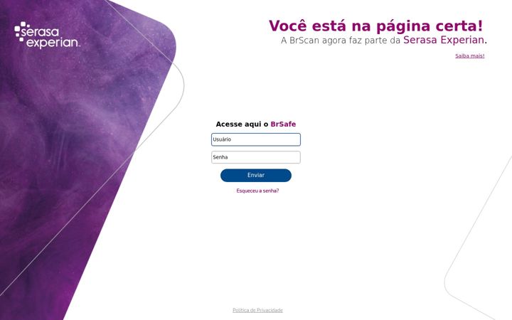 Screenshot of brsafe.com.br