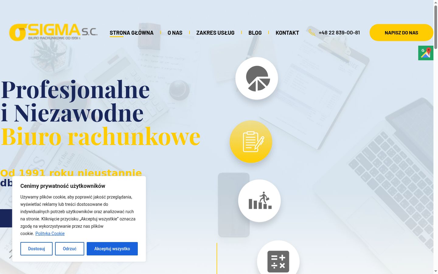 Screenshot tal-banner tal-kunsens muri qabel kwalunkwe interazzjoni