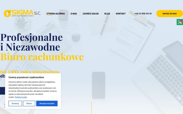 Screenshot of brsigma.com.pl