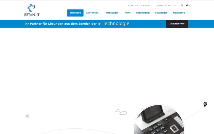 Екранна снимка на brtan-it.de
