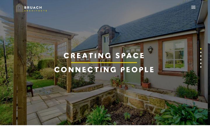 Screenshot of bruacharchitects.co.uk