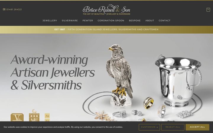 Screenshot of bruce-russell.com