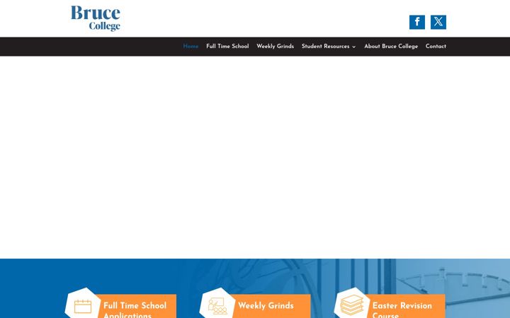 Screenshot of brucecollege.ie