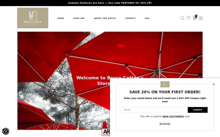 Screenshot of brucecotton.shop