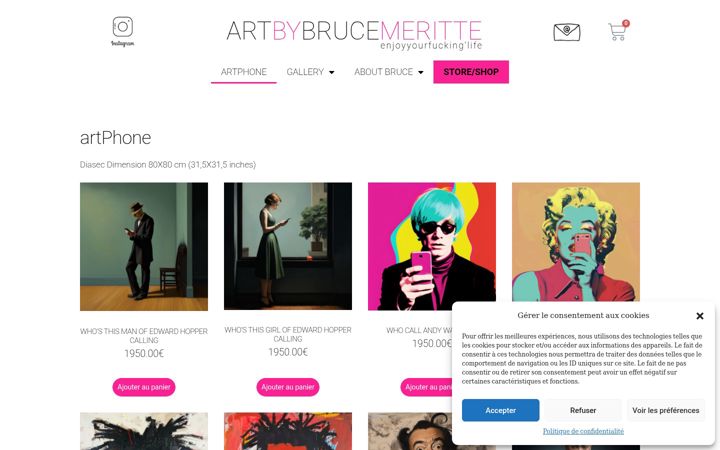 Screenshot of brucemeritte.com