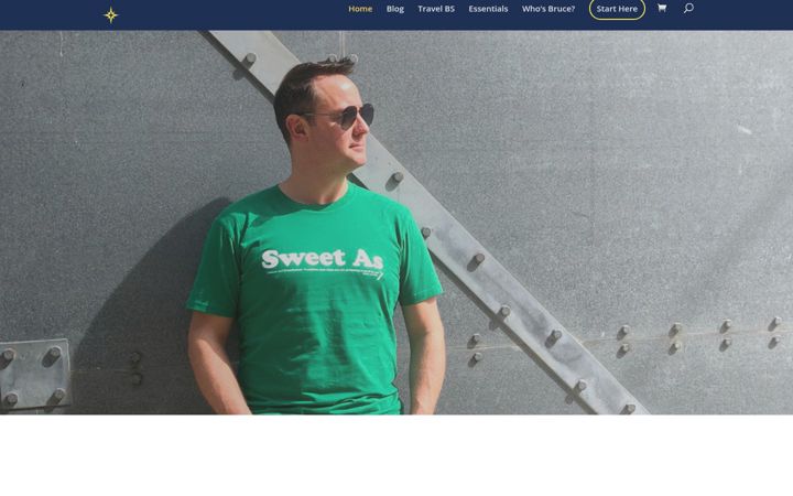 Screenshot of bruceschinkel.com