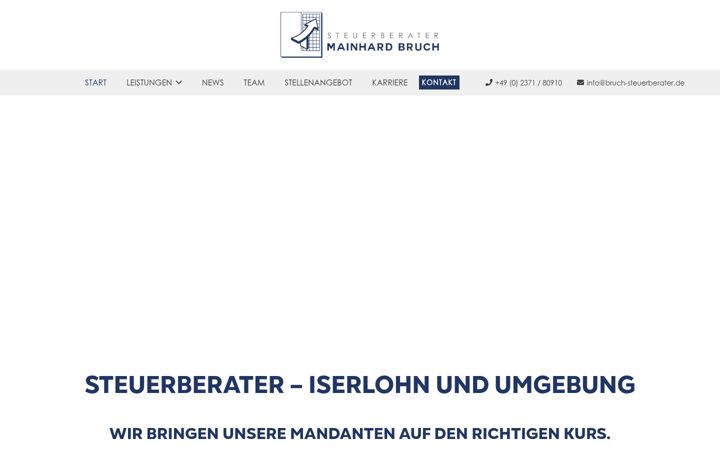 Екранна снимка на bruch-steuerberater.de