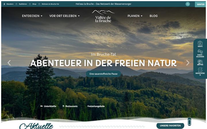 Screenshot of bruchetal.de