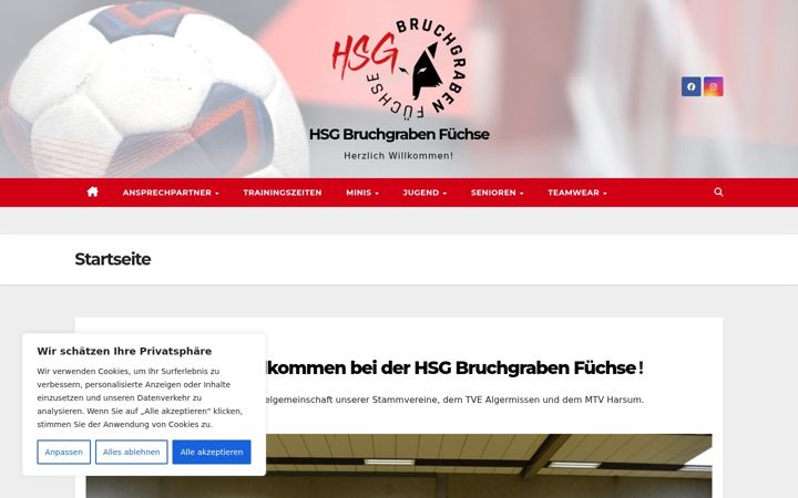 Screenshot of bruchgraben-fuechse.de
