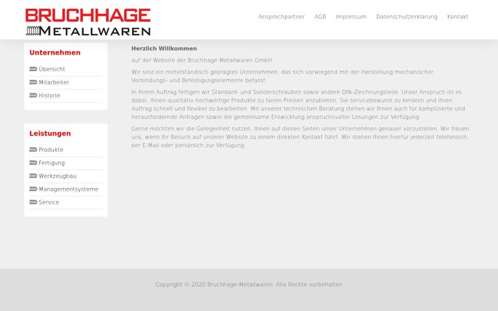 Screenshot of bruchhage-schrauben.de