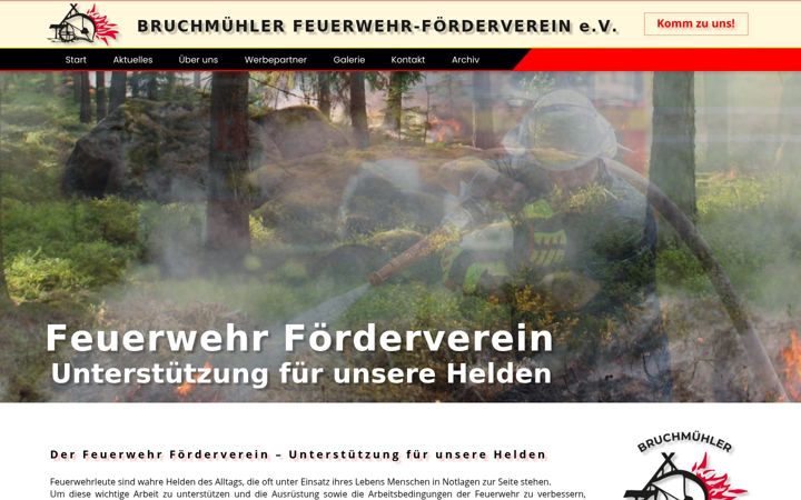 Screenshot of bruchmuehler-ffv.de