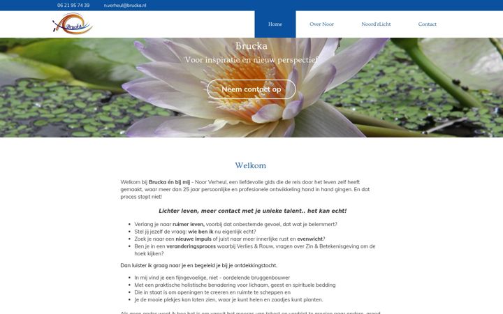 Screenshot of brucka.nl