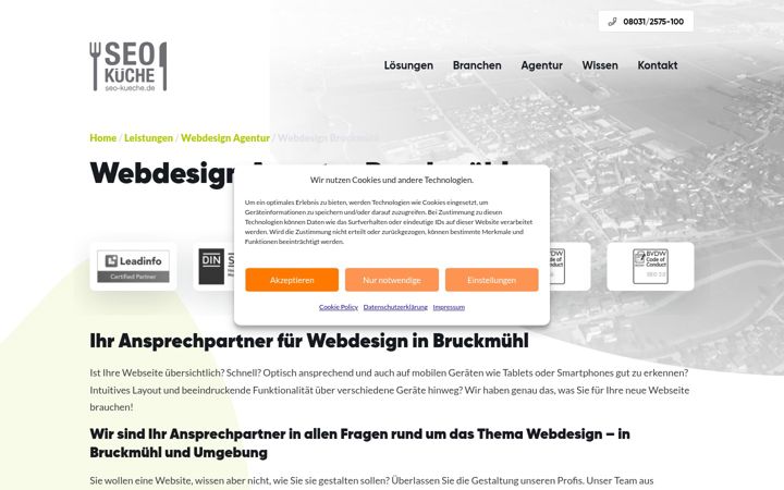 Screenshot of bruckmuehl24.de