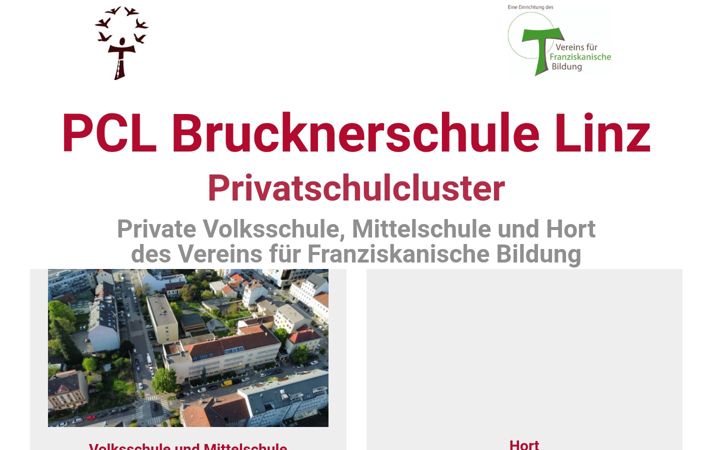 Screenshot of brucknerschule.com