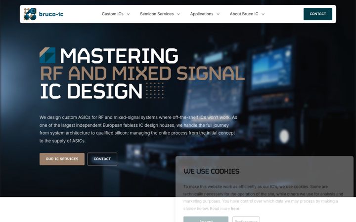 Screenshot of bruco-ic.com
