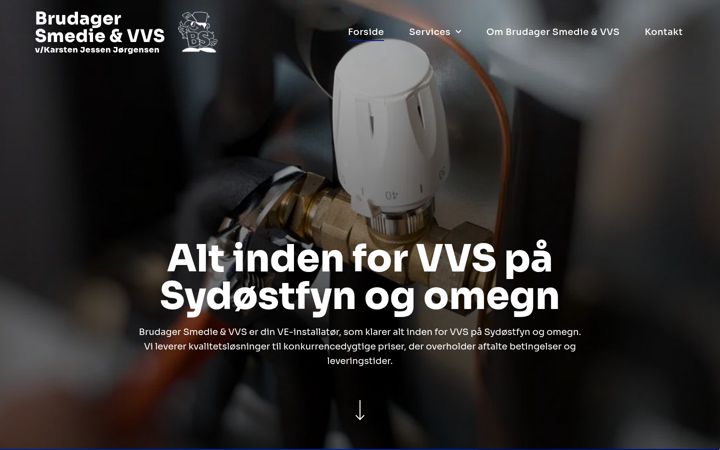 Screenshot of brudagersmedie.dk
