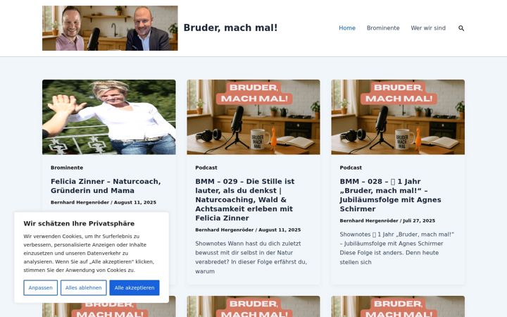 Екранна снимка на bruder-mach-mal.de