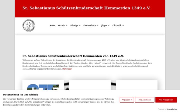 Екранна снимка на bruderschaft-hemmerden.de